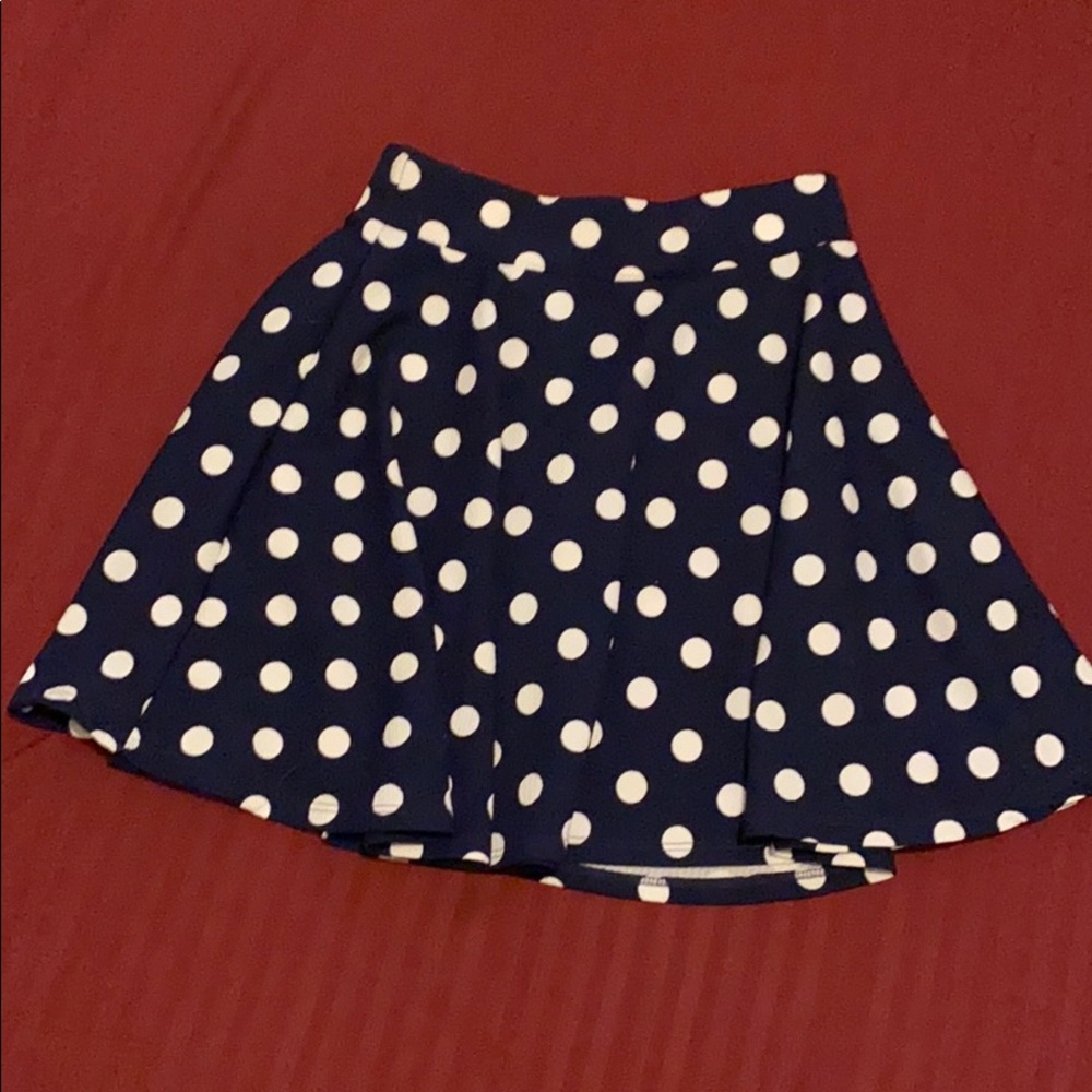 Polka dot skirt